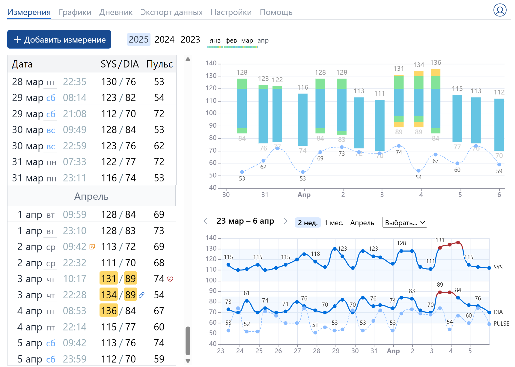Главная страница